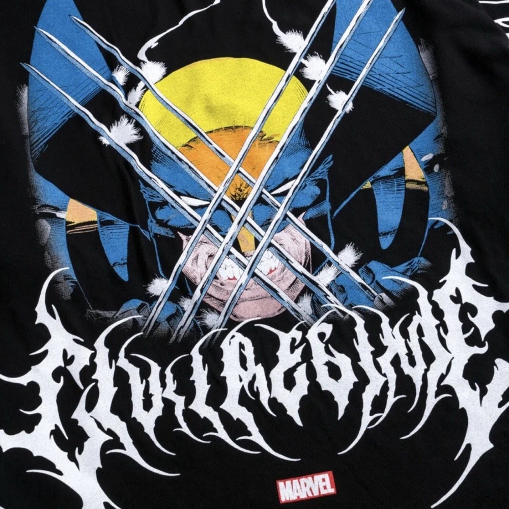 CIVIL REGIME X DARC SPORT X MARVEL WOLVERINE “METAL CORE” SHIRT- XX LARGE NEW